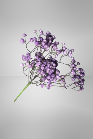 Kunstblume Schleierkraut Lila (042-1) – langlebige künstliche Dekoblume aus Kunststoff