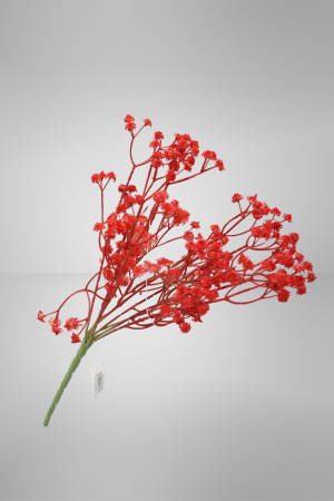 Kunstblume Schleierkraut Rot (042-6) – langlebige künstliche Dekoblume aus Kunststoff