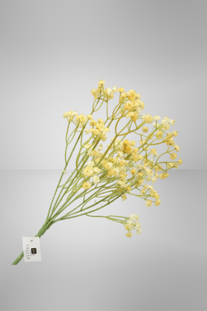 Kunstblume Schleierkraut Orange (042-8) – langlebige künstliche Dekoblume aus Kunststoff