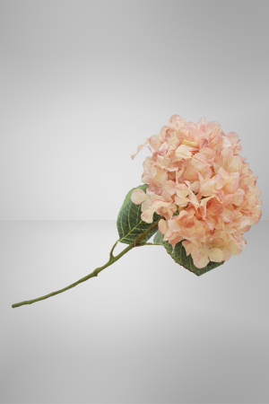 Kunstblume Hortensie Rosé (022-5) – langlebige künstliche Dekoblume aus Textilmaterial