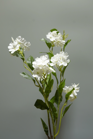 Kunstblume Bougainvillea Weiss (023-1) – langlebige künstliche Dekoblume aus Textilmaterial