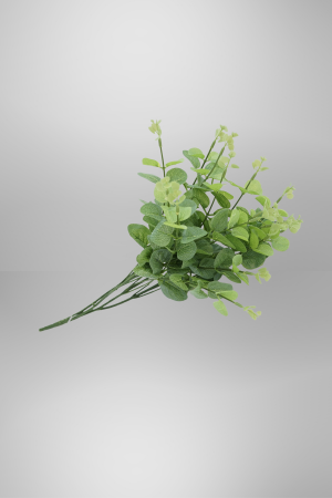 Kunstblume Eucalyptus Grün (N-001) – langlebige künstliche Dekoblume aus Textilmaterial