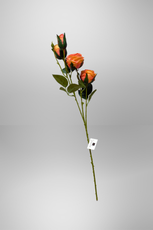 Kunstblume Pfingstrose Aprikose (PD-006-6) – langlebige künstliche Dekoblume aus Kunststoff