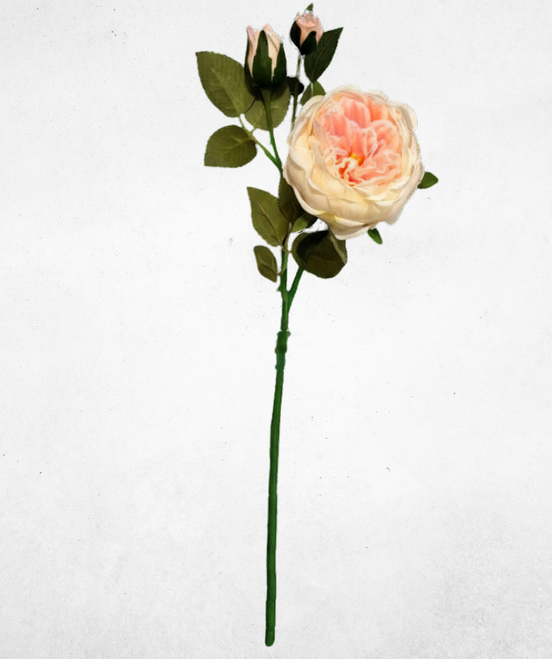 Kunstblume Pfingstrose Rosa (005-6) – langlebige künstliche Dekoblume aus Kunststoff