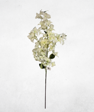 Kunstblume Bougainvillea Weiß (019) – langlebige künstliche Dekoblume aus Kunststoff