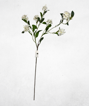 Kunstblume Bougainvillea Weiss (023-1) – langlebige künstliche Dekoblume aus Textilmaterial