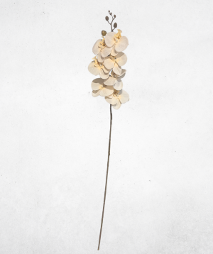 Kunstblume Orchidee Beige (024-4) – langlebige künstliche Dekoblume aus Kunststoff